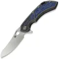 Olamic cutlery Wayfarer 247 Mouflon, Blue+Bronze Stonewash Ti, Satin