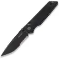RealSteel Sacra TAC Serrated, Coyote/Black G-10