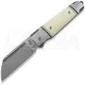 Andre de Villiers Pocket Butcher foldekniv, Bone