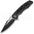 CIVIVI Anaaki, Skeletonized Black Aluminum, Black SW
