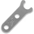 Audacious Concept Anso Knife Tool Key - Titanium - Stonewashed