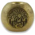 Audacious Concept Adventurer Bead - Brass - Stonewashed