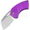 Urban EDC Supply GNAT-S XL foldekniv, Purple Anodized Aluminum