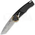 Mantis Gearhead Tanto foldekniv, Damascus