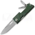 Maserin D-Dut foldekniv, grønn