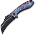 Kansept Knives KTC3 Linerlock Lightning Strike Anodized Ti foldekniv