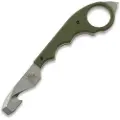 Twisted Assisted KEEP-SAFE Rescue tool, OD Green G-10, Stonewash