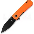 Kizer Cutlery Yorkie Nitro-V foldekniv, Orange G-10