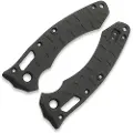 Lex Custom International Microtech Amphibiam Ti Scales - Cerakote Cobalt Black handle scales