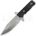 Medford AIO-2 3V Tumbled kniv, Black G-10