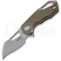 MKM Knives Isonzo M390 Hawkbill foldekniv, bronze anodized titanium