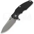 Hinderer Jurassic Magnacut Slicer foldekniv, Stonewash Blue, Black