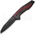 CIVIVI Hypersonic, Black Steel/Burgundy G-10, Black SW