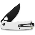 The James Brand The Folsom - Bone / Black / G10 / Straight foldekniv