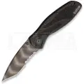 Kershaw Blur Tiger Striped A/O foldekniv, taggete