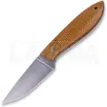 Brisa Bobtail 80 Kydex kniv, mustard micarta