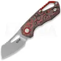 MKM Knives Isonzo Cleaver SW foldekniv, Lava Flow CF