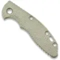 Hinderer 3.0 XM-18 Scale Smooth Micarta OD Green handle scales
