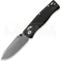 Flytanium Beef - Pitch Black / Stonewash foldekniv
