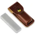 Marttiini Sharpening stone, leather sheath