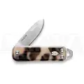 The James Brand The Elko - Desert Tortoise / Stainless / Eco-Acetate / Straight foldekniv