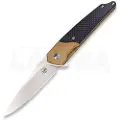 Amare Pocket Peak foldekniv, gold