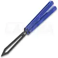 Flytanium Zenith Trainer 2.0 - Slate Blue / Black balisong trainer