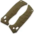 Lex Custom International Benchmade Mini Adamas - Turtle Burnt Bronze handle scales