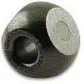 Audacious Concept Aurora Bead - Titanium - Stonewashed