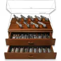 Holme & Hadfield The Armada Knife Display Case - Walnut