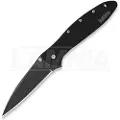 Kershaw Leek foldekniv, svart