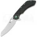 Olamic cutlery Wayfarer 247 Mouflon foldekniv, Dark Matter, Green