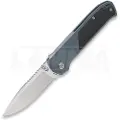 Flytanium Arcade - Blue Carbon - Stonewash foldekniv