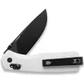 The James Brand The Carter - Bone / Black / G10 / Straight foldekniv