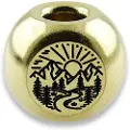 Audacious Concept Adventurer Bead - Brass - Hand Polished