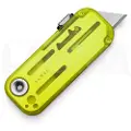 The James Brand The Palmer - Electric Green / Turquoise / Recycled PC foldekniv