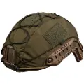 Savotta High cut helmet cover V1, L, green