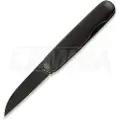 The James Brand The Pike - Ebony / Black / Wood / Straight foldekniv