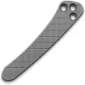 Ripps Garage Tech Spyderco PM2 Clip - Crosshatch Roughwash / Titanium