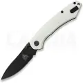 Twisted Assisted Twisted Atlas Slipjoint foldekniv, White G-10, Black PVD