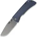 McNees Custom Knives MAC2 3.5 - ATOMIC DP - BLU/BRZ - FASTBACK - SG foldekniv