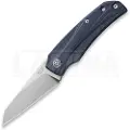MKM Knives ICE - MagnaCut - Denim Canvas Micarta foldekniv