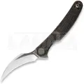 Cavol Mantis C09 Bronze Grooved Titanium foldekniv