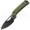 Reate PL-XE foldekniv, Green Micarta, PVD