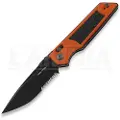 RealSteel Sacra TAC Serrated, Orange/Black G-10
