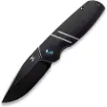 Kansept Knives Turaco Black Stonewashed Titanium foldekniv