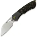 Olamic cutlery WhipperSnapper BL Sheepsfoot, Dark Blast Ti, Satin