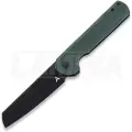 Arcform Darcform Slimfoot Ti Green G-10 foldekniv