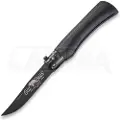Antonini Old Bear Total Black XL foldekniv, aluminium collar
