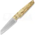 Nordic Knife Design Wharncliffe 80 Curly birch